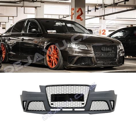 RS4 Look Front bumper for Audi A4 B8 - Dejavu Cars ''Because standard ...