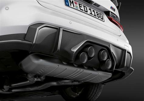 The new BMW M3 Competition Sedan, M Performance Exhaust system in ...