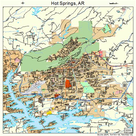 Map Of Hot Springs Arkansas – Verjaardag Vrouw 2020