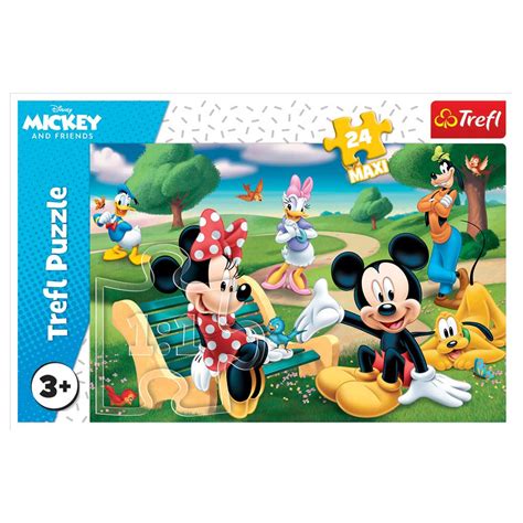 Mickey Mouse - Mickey Mouse Among Friends Maxi Puzzle - 24pcs