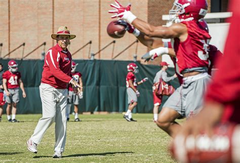 You Can’t Escape Nick Saban—or His Infamous Straw Hat—at LSU