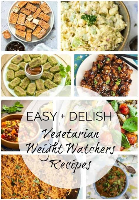 Best Weight Watchers Friendly Vegetarian Recipes - Smileys Points