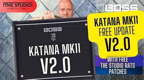 Boss Katana Mk2 V2.0 Free Update / Free Patches - YouTube