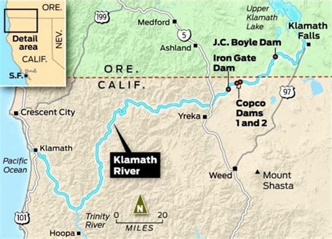 Klamath map - SnowBrains