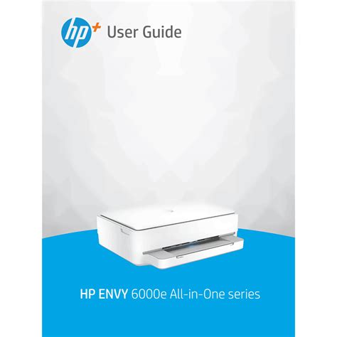 HP ENVY 6032e All-in-One Printer User Manual