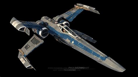 ArtStation - X-wing Concept Exploration, Paul Ozzimo | Star wars ...