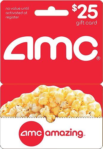 AMC Theatres $25 Gift Card AMC Gift Card $25 - Best Buy