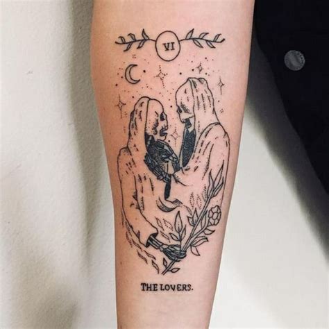 Pin by kxxwy on tattoo | Gemini tattoo, Tarot tattoo, Tattoos for lovers