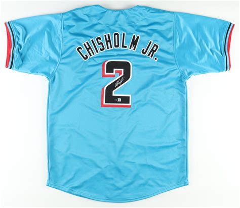 Jazz Chisholm Jr. Signed Jersey (Beckett) | Pristine Auction