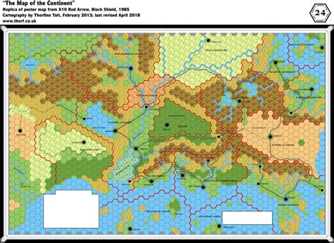 Mystara 1985 Map Collection | Atlas of Mystara