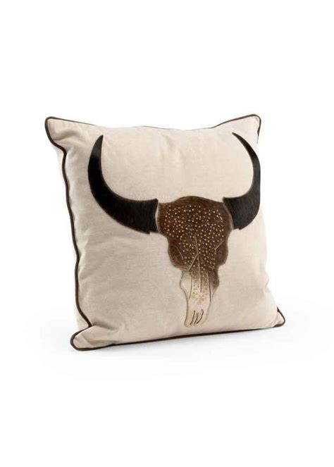 Longhorn Throw Pillow | Pillows, Feather pillows, Indoor throw pillows