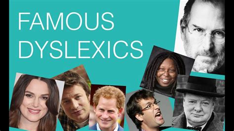 Famous Dyslexics - YouTube