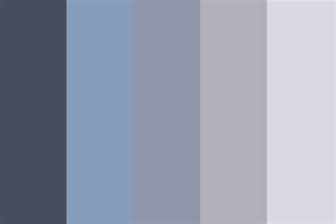 9 Striking Blue And Gray Color Palettes With Hex Codes
