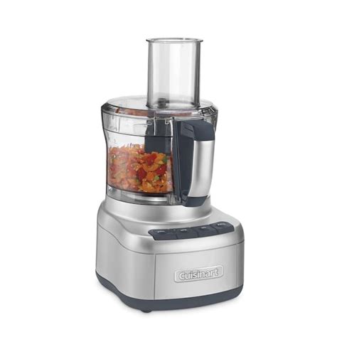 Cuisinart 8-Cup 350-Watt Silver 1-Blade Food Processor in the Food Processors department at ...