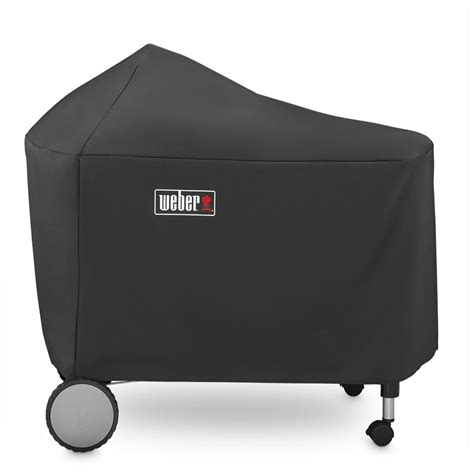 Weber Performer Gold, Platinum, Premium and Deluxe models 53-in Black Grill Cover at Lowes.com