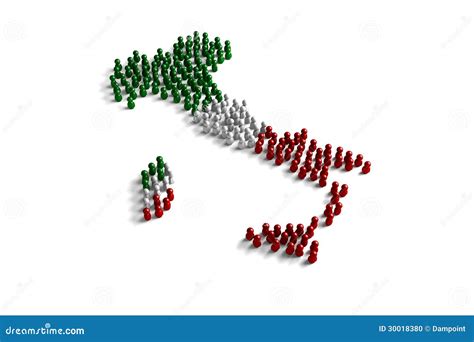 Population Of The Italy Stock Photo - Image: 30018380