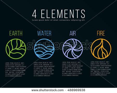 Earth Air Fire Water Stock Images, Royalty-Free Images & Vectors ... | Elements tattoo, Four ...