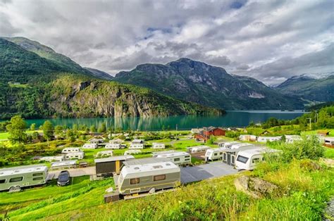 Premium Photo | The camping in norway