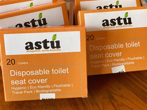 Astu Disposable Toilet Seat Covers | Biodegradable| No-Clog at Rs 139 ...