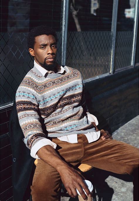 Chadwick Boseman for Mr. Porter’s “The Journal” Style Guide | Tom + Lorenzo | Ropa de hombre ...