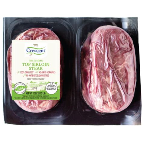 Crescent Halal Beef Top Sirloin Steak, 12 oz - Fred Meyer