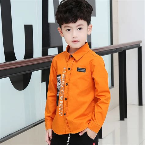 Pioneer Kids casual shirt New Arrival 2016 Children boys Shirts Cotton ...