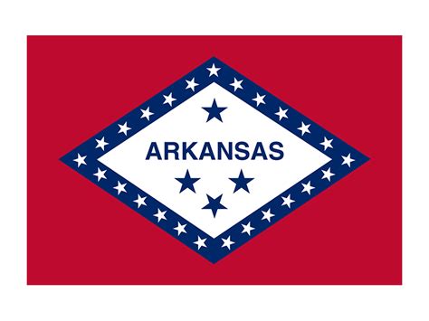 Arkansas State Flag PNG & SVG Vector - Freebie Supply