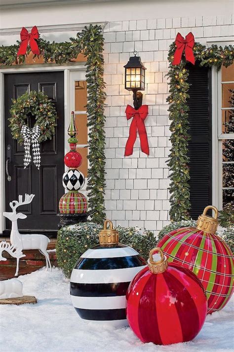 70+ impressive outdoor Christmas decorations - archziner.com