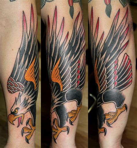 screaming eagle forarm tattoo myke chambers | Tattoo by Myke… | Flickr