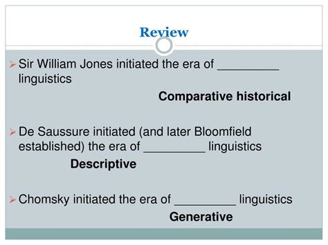 PPT - Nineteenth century: historical linguistics PowerPoint Presentation - ID:3987045