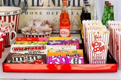 No movie night party should be without a concession stand, and that should never be without ...