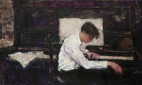 Pianist Painting by Valeriya Lakrisenko - Fine Art America