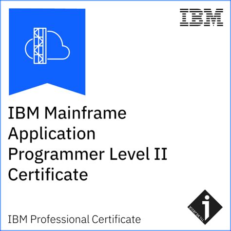 IBM Mainframe Applications Programmer Level II Certificate - Interskill ...