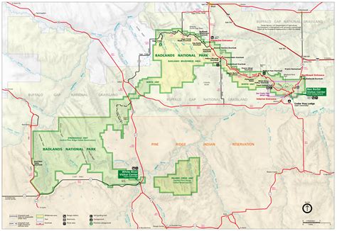 Badlands Maps | NPMaps.com - just free maps, period.