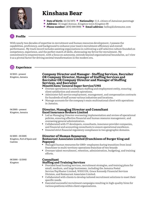 Human Resources Officer, Consultant Resume Sample | Kickresume