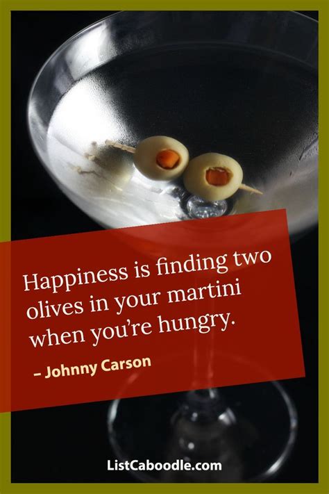 50+ Martini Quotes, Captions, FAQs (Shaken, Not Stirred) | Martini ...