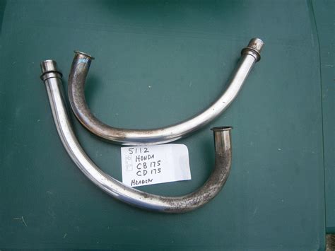 Honda CB175 Exhaust Header Pipes sku 5105 – ClassicJapaneseMotorcycles