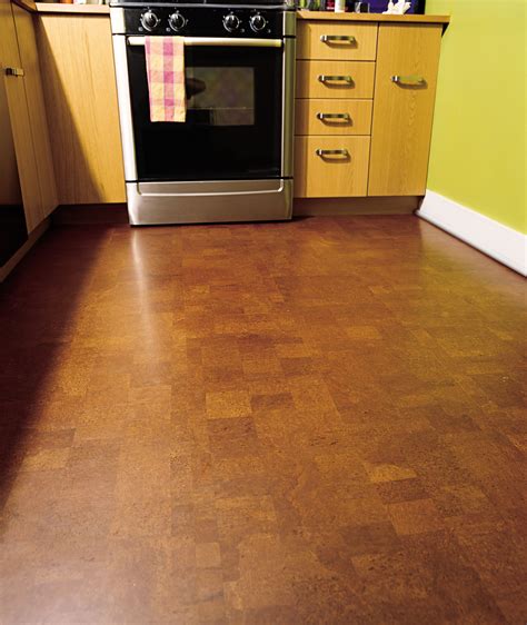 An eco-friendly floor that's also easy on the feet | Easy kitchen upgrade, Kitchen tiles design ...