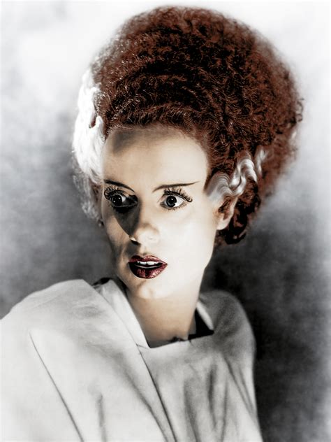 Elsa Lanchester, Bride of Frankenstein, 1935 Frankenstein Wife, Murder By Death, Bishop Wife ...