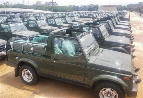 Over 700 units of BS4 Maruti Gypsy 4x4 delivered to Indian Army in June 2020