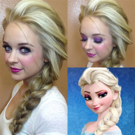 Elsa *frozen* Hair by Allie Makeup by Chelsea Pagnini #frozen #elsa # ...