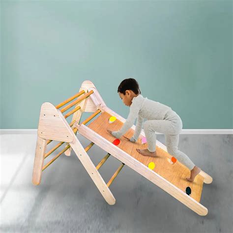 Pikler Triangle Complete set with the slider | 6 mo – 5 yrs | Techny Birds