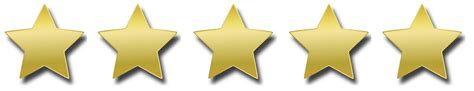 5 gold stars clipart – Clipartix