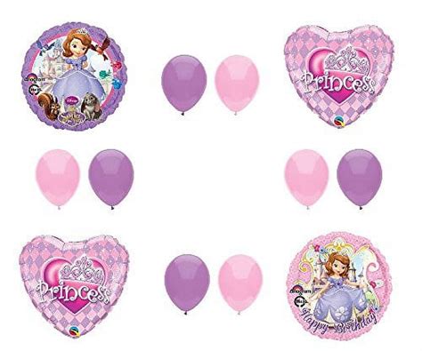 Disney's SOFIA the FIRST PRINCESS Happy Birthday PARTY Balloons Decorations Supplies by Anagram ...