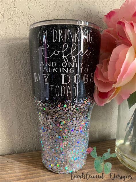 Glitter Tumbler | Cup design, Glitter tumbler, Tumbler