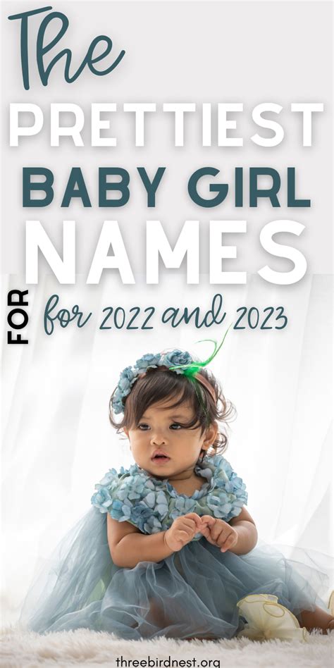 The Prettiest , Most Unique Baby Girl Names For 2023 And 2024 - This Little Nest (2023)