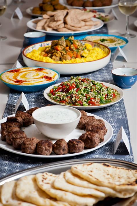 Home made Middle Eastern Feast | Middle east food, Moroccan food ...