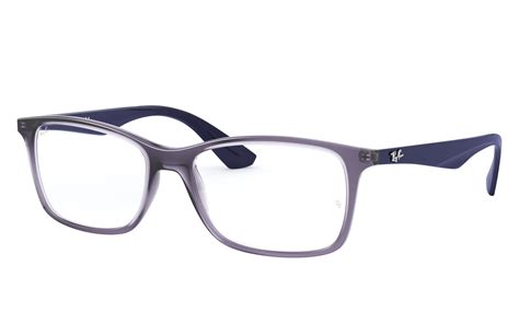 Ray-Ban RB7047 Transparent Eyeglasses | Glasses.com® | Free Shipping