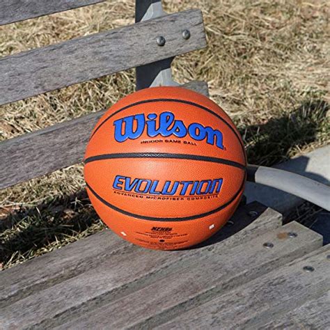 WILSON Evolution Indoor Game Basketball, Royal, Size 6 - 28.5" | Pricepulse