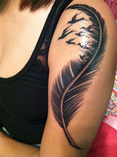 Pin by Terra Daughtry on Tattoo Inspiration | Feather tattoo for men ...